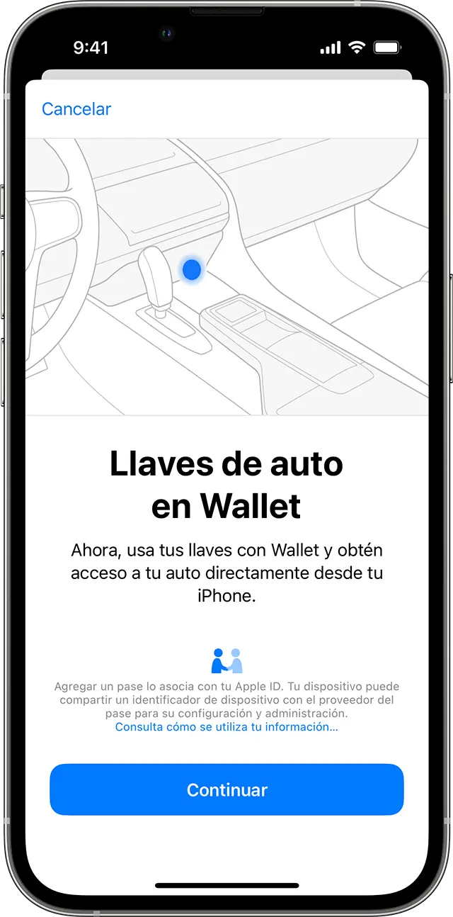 añadir llave coche iphone - Cómo agregar una llave a Wallet