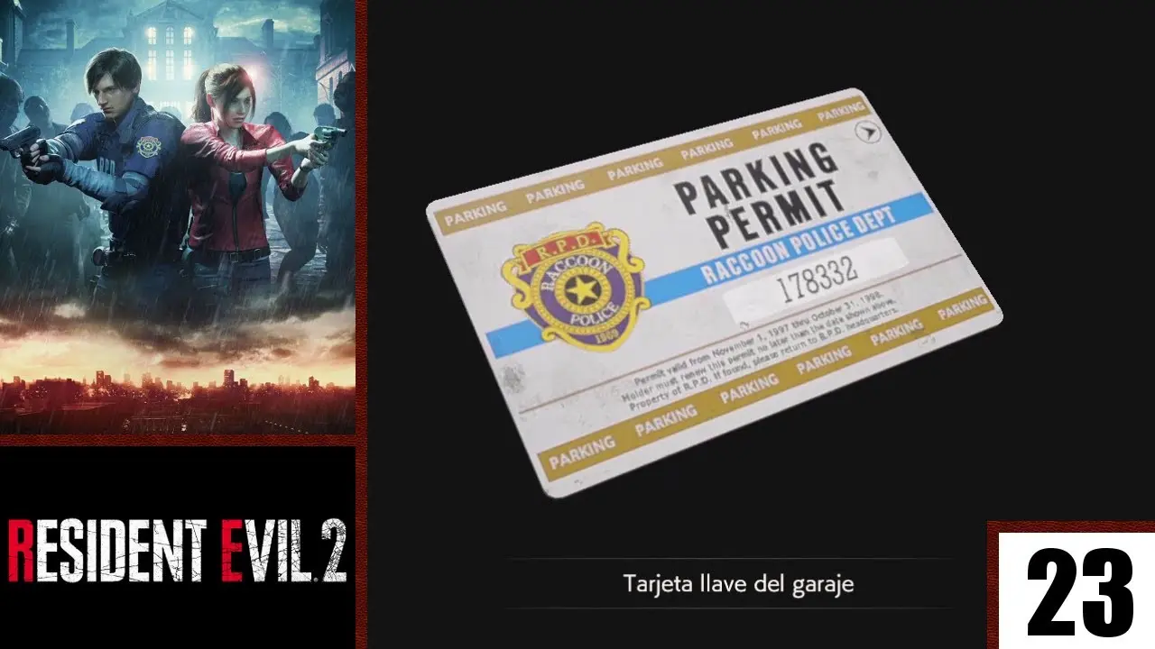 obten la llave del garaje re2 remake - Cómo entro en la oficina del jefe con León Resident Evil 2