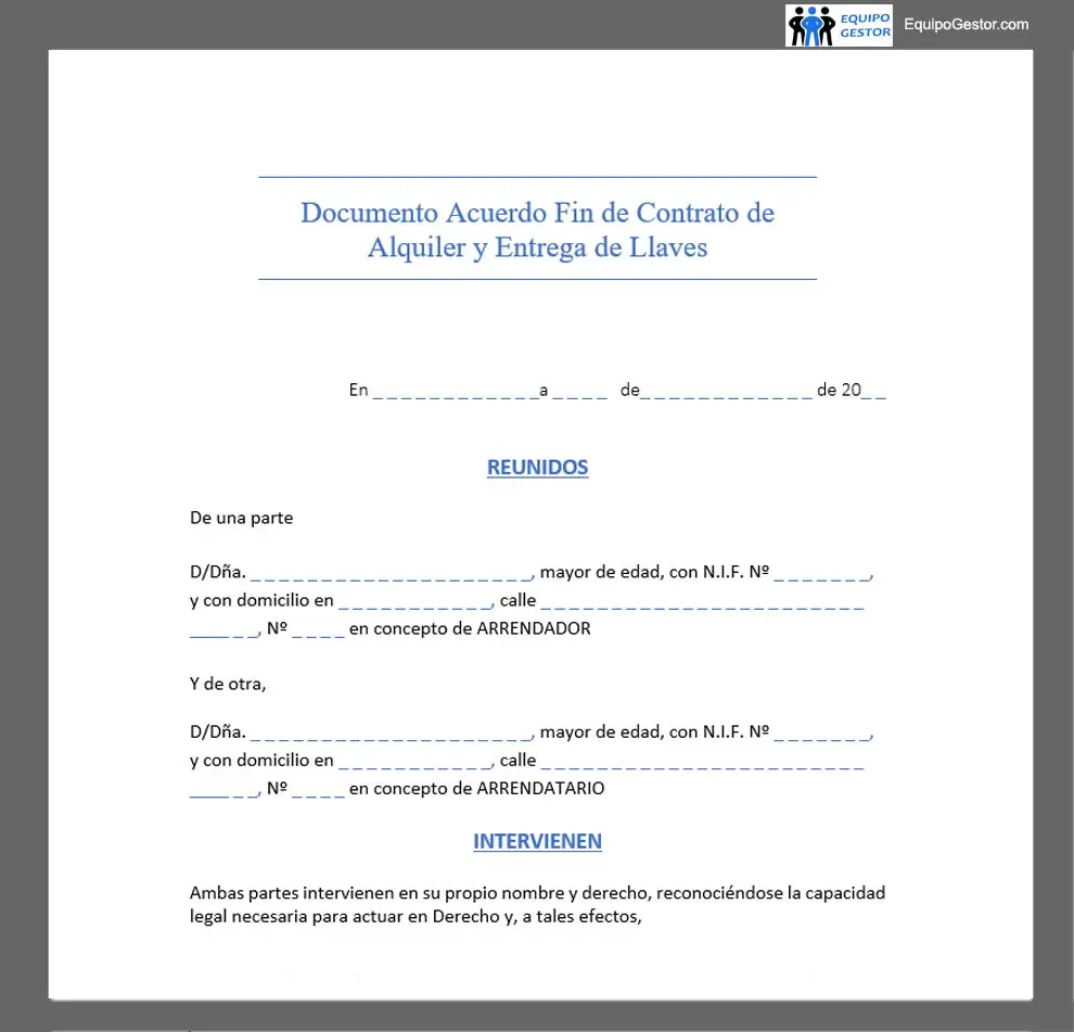 modelo entrega llaves alquiler - Cómo hacer una carta de finalizacion de contrato de arrendamiento