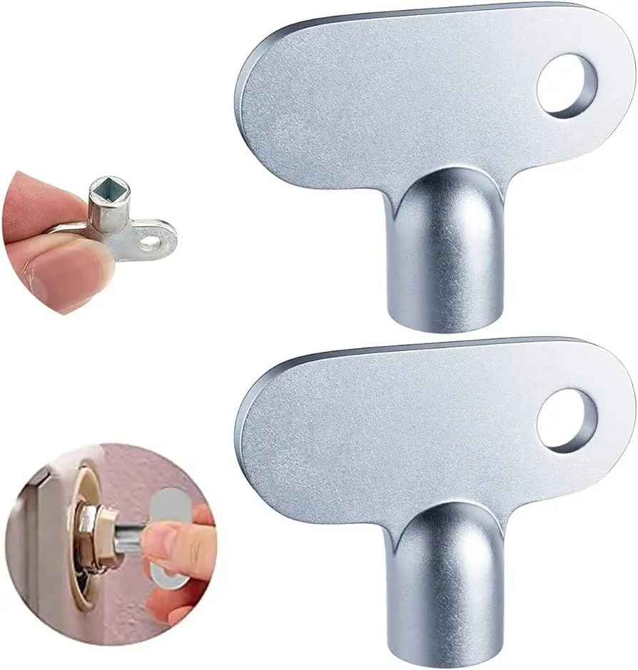 llave para purgar radiadores - Cómo Purgar los radiadores en frío o en caliente