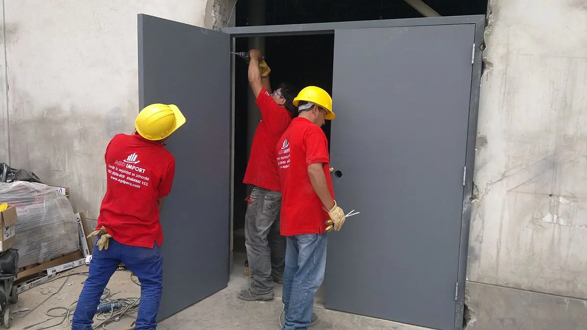 cerradura puerta cortafuegos - Cómo se llaman las puertas cortafuegos