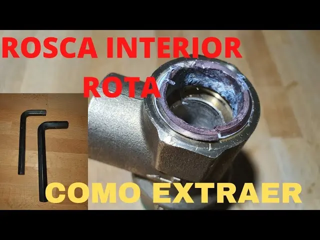 como sacar rosca de llave rota - Cómo se miden las roscas en fontanería