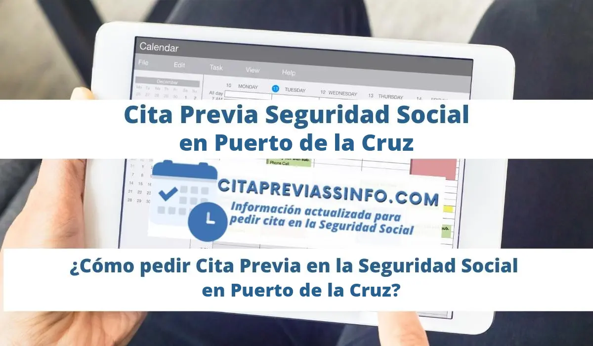 cita previa seguridad social puerto de la cruz - Cómo solicitar cita previa a la Seguridad Social INSS
