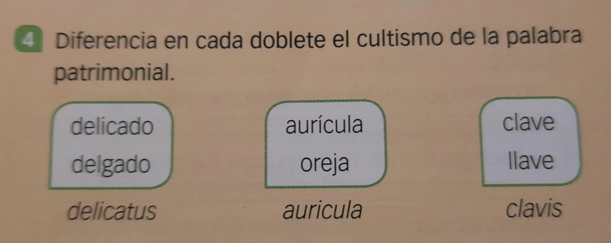 cultismo de llave - Cuál es el origen de la palabra clave