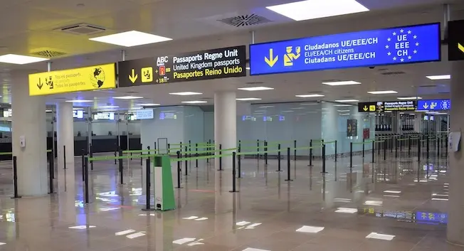 distancia control seguridad puerta embarque terminal t1 el prat - Cuántas plantas tiene la T1 Barcelona