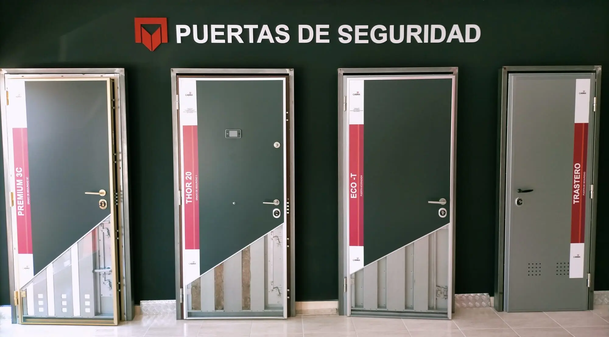 cabma puertas de seguridad - Cuánto pesa una puerta de seguridad