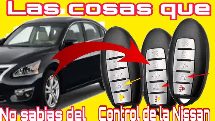 trucos llave nissan - Para qué sirven los 3 botones del llavero Nissan