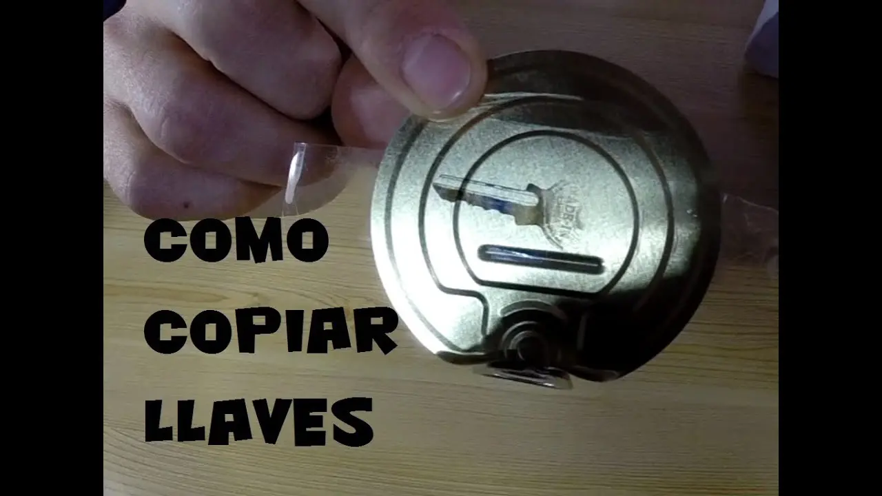 hacer molde llave de cerradura - Puedes moldear una llave a partir de una cerradura