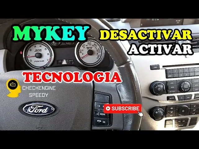 borrar mykey ford sin llave - Qué es MyKey activa