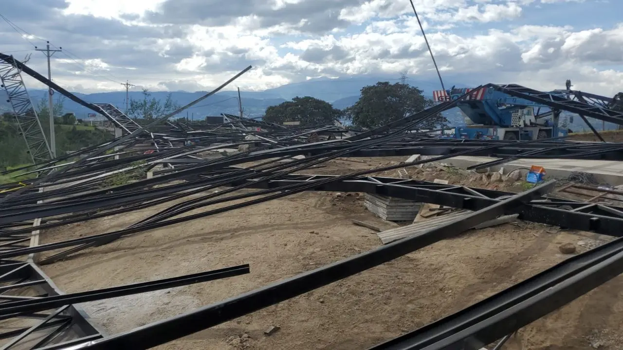 accidente estructura metalica y cerrajeria - Qué es un riesgo en el ambito de la construcción