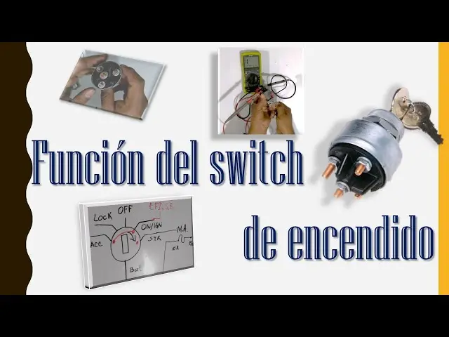 como funciona la llave de contacto del automovil - Qué posiciones tiene un switch de encendido