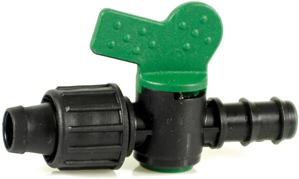 llave de paso riego por goteo - Qué se necesita para un sistema de riego por goteo