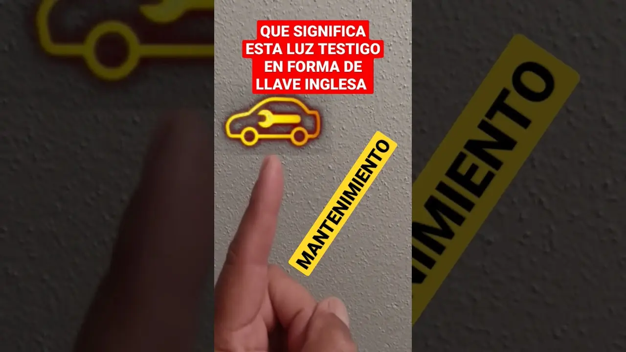 testigo en forma de llave - Qué significa cuando se prende el testigo