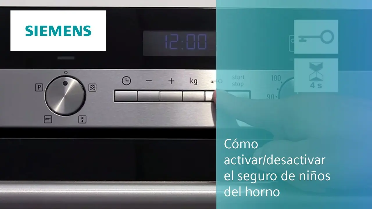 como quitar la llave del horno bosch - Qué significa la llave en el horno